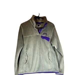 Patagonia jacket gray color size Medium